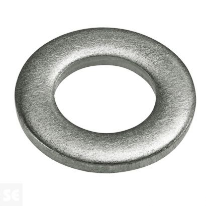 Arandela Inoxidable A2 M12 X 24 mm Iso 7090/Din 125 (8 uds.)