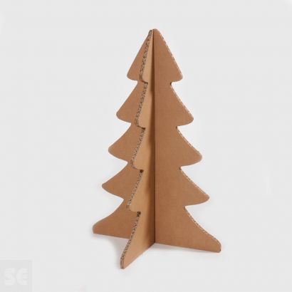 Set de manualidades navideñas de 35 piezas madera e hilo