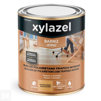 Xylazel Barniz Poliuretano Suelos Mate Incoloro 750 ml