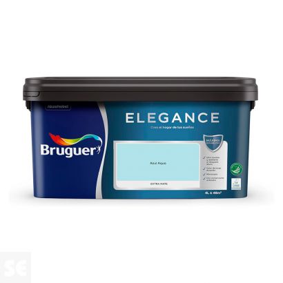 Pintura Bruguer Elegance Azul Aqua 4 l