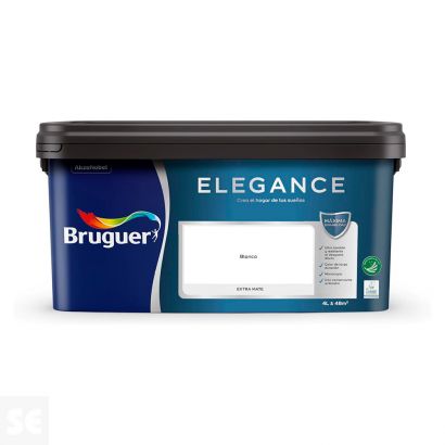 Pintura Bruguer Elegance Blanco 4 l