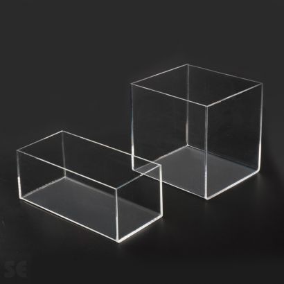 Caja cubo 5 caras - Cajas - Expositores de metacrilato - La Tienda del  Metacrilato