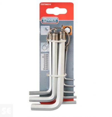 Llave Allen -Juego, 8-Piezas