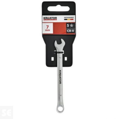 Llave Fija Combinada Acero 7mm.