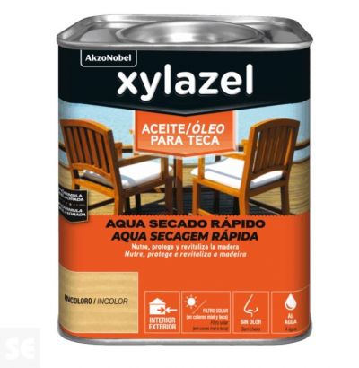 Xylazel Aceite Teca Agua Incoloro 0,750 L