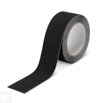 Cinta Antideslizante negra 50 mm x 5 m.
