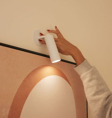 Aplique de Pared Led Roll 4 Blanco Inalámbrico