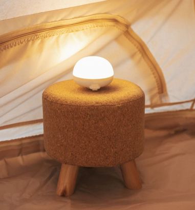 Bombilla Led Portátil Cherry Recargable Luz Cálida 900lm 9w