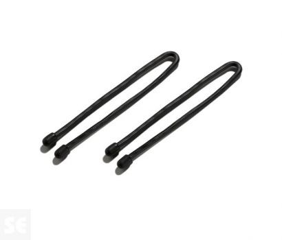 Bridas Reutilizables Magic Tie Negro 6x6x250 mm. (2u.)