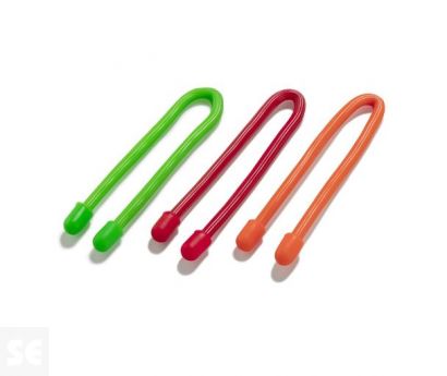 Bridas Reutilizables Magic Tie Surtido 6x6x150 mm. (3u.)