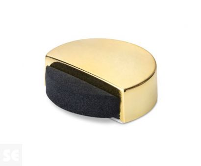 Tope Puerta Adhesivo Silencioso Dorado