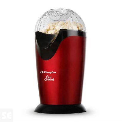 Palomitero Portátil. Rojo Metalizado 1000w