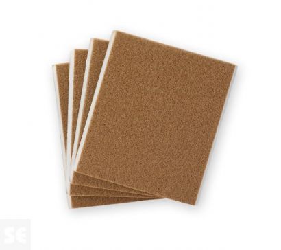 Fieltro Sintético Adhesivo Marrón 3x100x85 mm. (4u.)