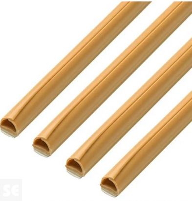 Cablefix Adhesivo Beige 10,5 X 10 mm. (blíster 3 metros)