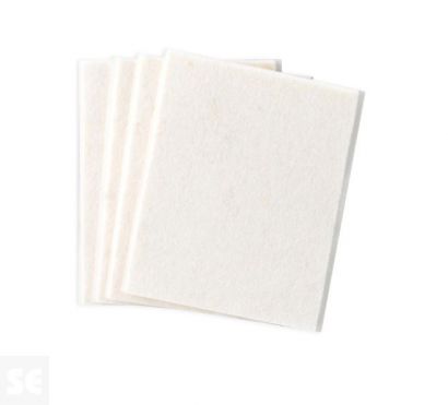 Fieltro Lana Adhesivo Blanco 3x100x85 mm. (4u.)