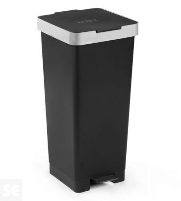 Cubo Pedal Smart Negro 40l