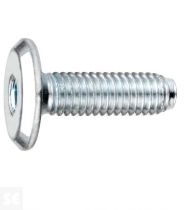 Tornillo Cabeza Plana M6x20mm Vz (90 piezas)