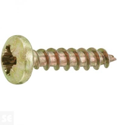 Tornillo Cabeza Redonda Pz 3,5x16mm (200u.)