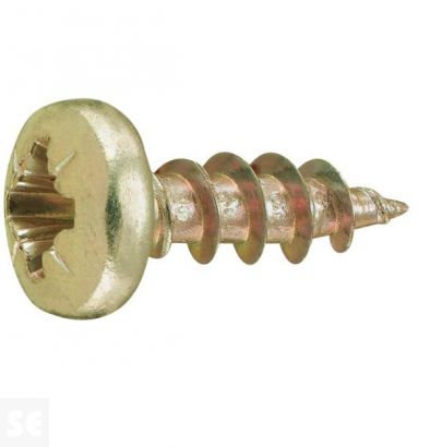 Tornillo Cabeza Redonda Pz 4,0x12mm (125u.)