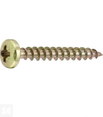 Tornillo Cabeza Redonda Pz 4,0x30mm (70u.)