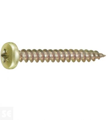 Tornillo Cabeza Redonda Pz 5,0x50mm (60u.)