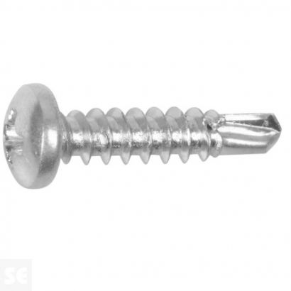 Tornillo Auto-Perforante Cabeza redonda 2,9x13mm. Ph Din 15481 (10 uds)