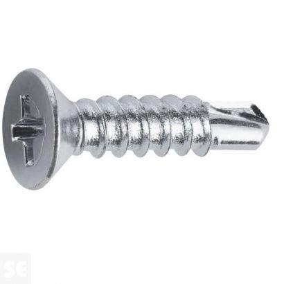 Tornillo Auto-Perforante Cabeza Avellanada 2,9x13mm. Ph Din 15482 (10 uds)