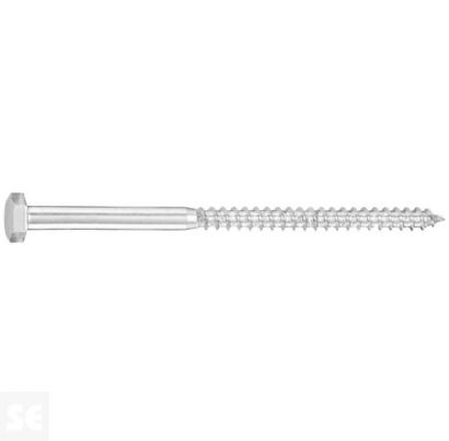 Tornillo Madera 6,0x100mm Din 571 (10 uds)