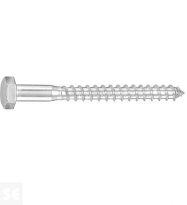 Tornillo Madera 8,0x80mm Din 571 (6 uds)