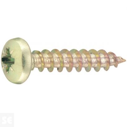 Tornillo Zn Cabeza Redonda Pz 3,0x20mm (50u.)