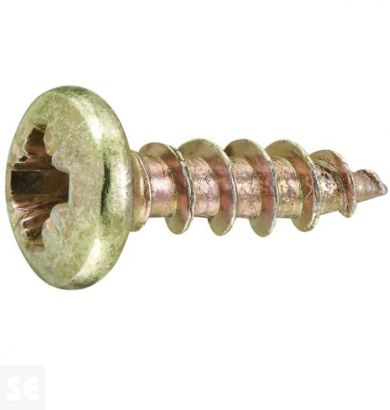 Tornillo Zn Cabeza Redonda Pz 3,5x12mm (50u.)