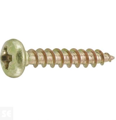 Tornillo Zn Cabeza Redonda Pz 3,5x20mm (30u.)