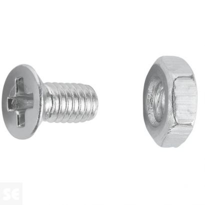 Tornillo Cabeza Cónica M2,5x5mm. Din 7046 (20 piezas)