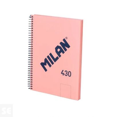 Llibreta MILAN A5 Espiral 80h Blancas 95 Gr/M Rosa
