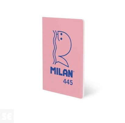 Libreta MILAN A5 24f Lisa 460 Rosa
