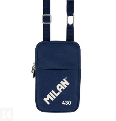 Bandolera Pequeña MILAN Since 1918 Azul 430