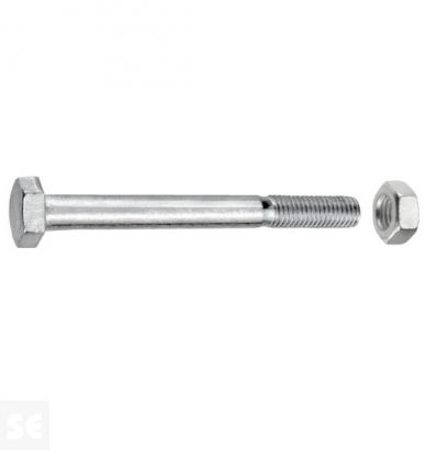 Tornillo Cabeza Hexagonal M10x100mm. Din 931 (6 piezas)