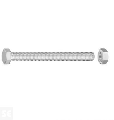 Tornillo Cabeza Hexagonal M5x50mm. Din 933 (6u.)