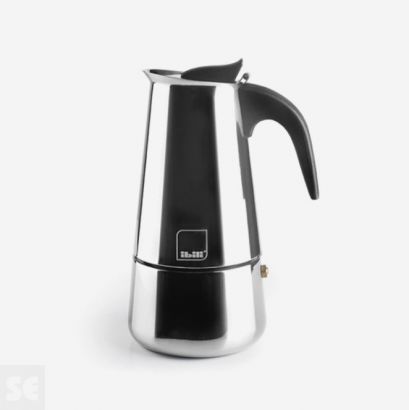 Cafetera Express Moka 2 tazas. Asa de Baquelita
