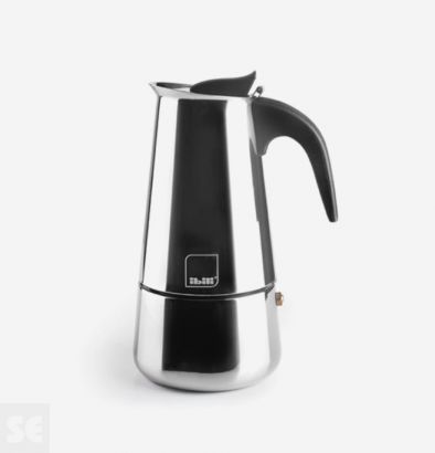 Cafetera Express Moka 6 tazas. Asa de Baquelita