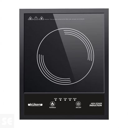 Placa Inducción 2000w-220-240v 5 Potencias Regulables