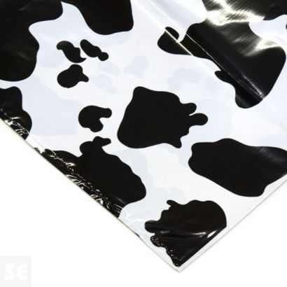 Bolsa Polietileno estampada vaca 60x75cm (10u.)