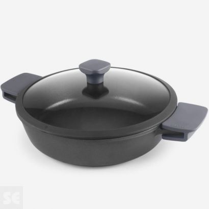 Guisera con Tapa Neo 24cm. en Aluminio fundido