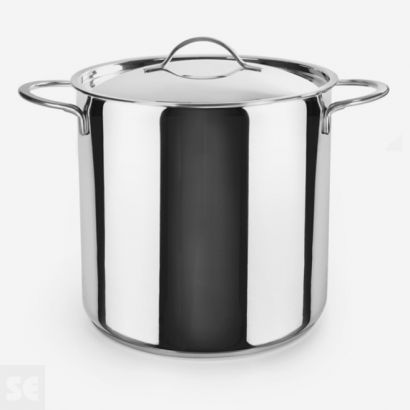 Olla Súper Alta Noah 22cm. en Acero inoxidable