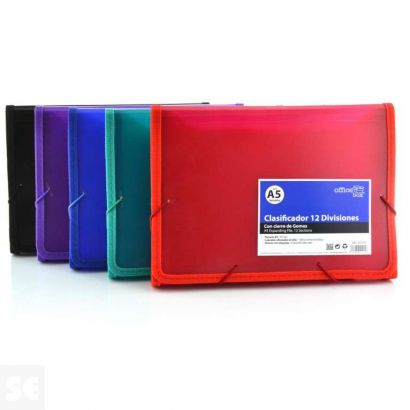 Carpeta Gomas 12 Divisiones A5