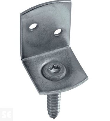 Anclaje Celosía Lateral amarillo 40x30x42x8mm. Ref. HV4300 (1u.)