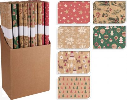 Rollo Papel Navidad 70x200cm.