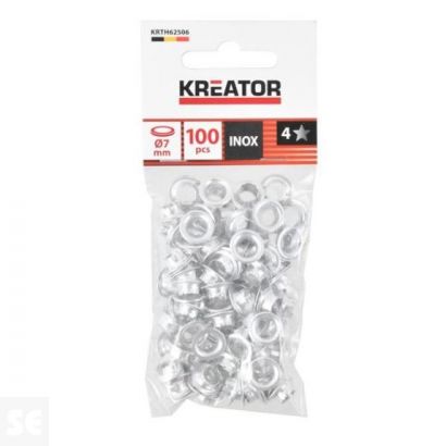 Ojales de Aluminio 7mm. Bolsa de 100u.