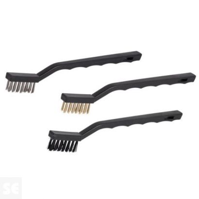 Juego de Cepillos abrasivos 3 Piezas