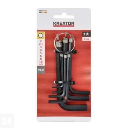 Llave Hexagonal Anillo 2-10 (8u.)